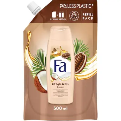 Fa tusfürdő utántöltő, kétféle (500ml)