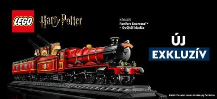 LEGO 76405 Harry Potter Roxfort Expressz™ Gyűjtői kiadás + ajándék