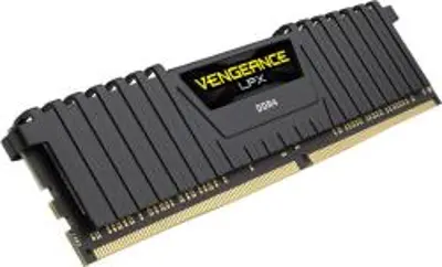 CORSAIR Vengeance LPX 16GB DDR4 Memória, 2400 MHz, CL16, Fekete (CMK16GX4M1A2400C16)