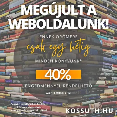 40% kedvezmény