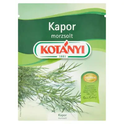 Kotányi Kaporlevél morzsolt, 11 g