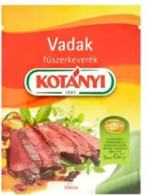 Kotányi Vadak őrölt fűszerkeverék, 20 g (156202)