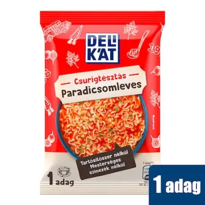 Delikát Csurigtésztás paradicsomleves 4 darab