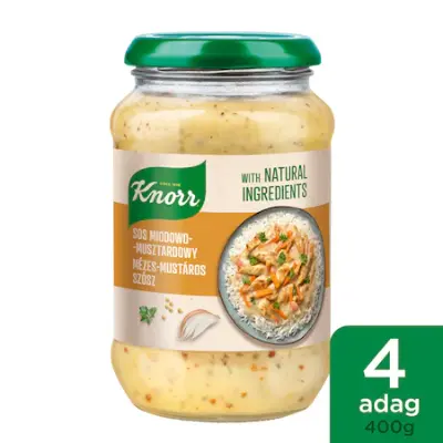 KNORR Üveges szósz, többféle, 400 g