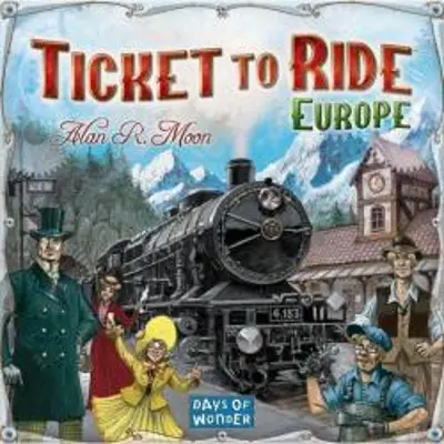 Ticket to Ride Európa (Társasjáték)