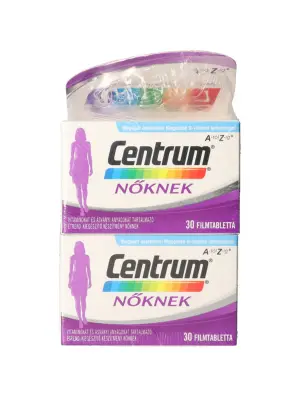 Centrum nőknek A- Z-ig multivitamin 30 db + 30 db