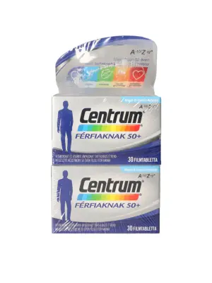 Centrum férfiaknak 50+ A- Z-ig multivitamin 30 db + 30 db