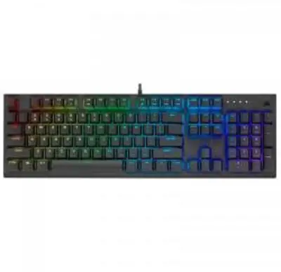 CORSAIR K60 PRO Mechanikus Gaming billentyűzet Low Profile, RGB világítás, Cherry MX SPEED kapcsoló, Nemzetközi kiosztás, Fekete (CH-910D018-NA)