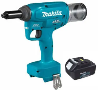Makita DRV150Z akkus popszegecshúzó 2, 4-4, 8mm 18V (akku és töltő nélkül)