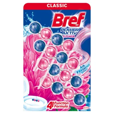 Bref Power toalett frissítő, 4x50g