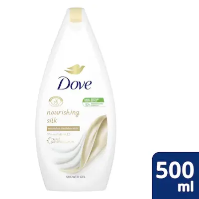 Dove Silk Glow tusfürdő, többféle, 2x500 ml