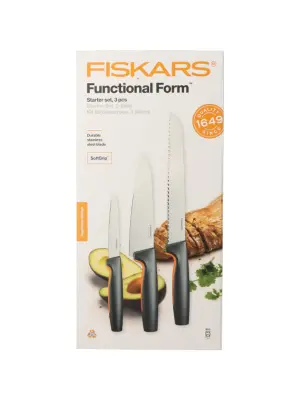 Fiskars Functional Form 3 db-os kés készlet