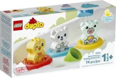 LEGO® DUPLO® 10965 Vidám fürdetéshez: úszó állatos vonat