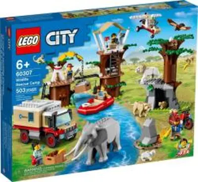 LEGO City Wildlife 60307 Vadvilági mentőtábor