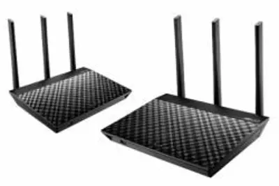 ASUS RT-AC1900U Wireless Router, AC1900, Gigabit, Dual-Band , AiMesh, AiCloud, Parental Control, Traffic Analyzer, WAN x 1, LAN 4, USB, 3 antenna