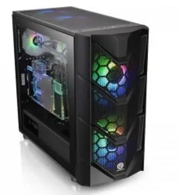 Thermaltake Commander C36 TG ARGB Számítógépház - Fekete (CA-1N7-00M1WN-00)