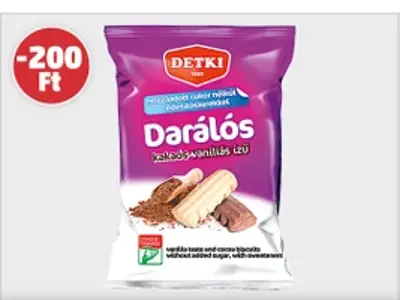 Detki darálós keksz 180 g