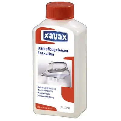 Xavax vízkőoldó oldat gőzölős vasaláshoz, 250 ml