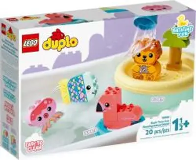 LEGO® DUPLO® Vidám fürdetéshez: úszó állatos sziget (10966)