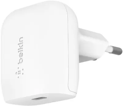 Belkin BOOST CHARGE USB-C hálózati töltő 18W (EU csatlakozó) (F7U096vfWHT)