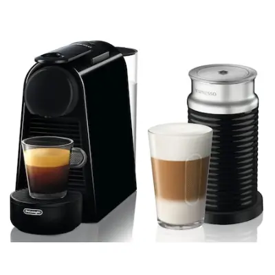 DeLonghi Nespresso® EN85.BAE Essenza Mini kapszulás kávéfőző tejhabosítóval