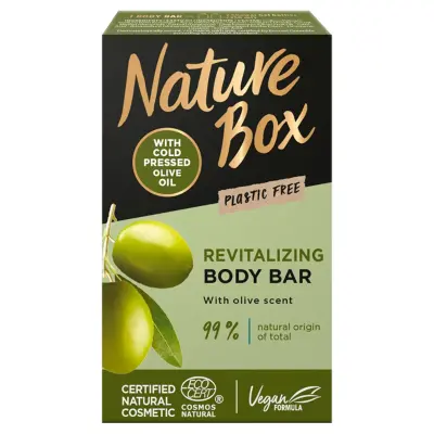 Nature Box szilárd tusfürdő oliva - 100 g