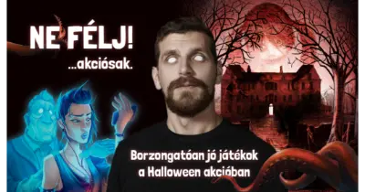 Halloween társasjáték akció