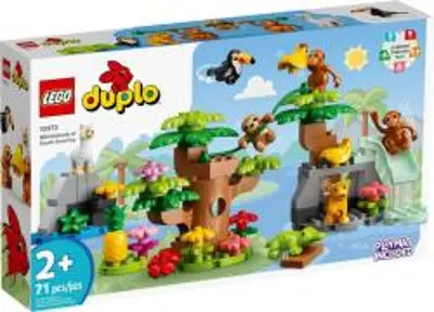 LEGO® DUPLO® Town Dél-Amerika vadállatai (10973)