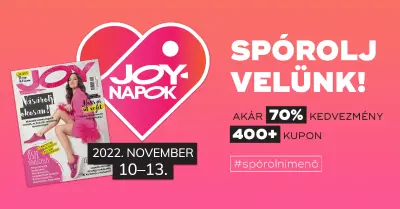 Joy napok (2022.11.10-13.)