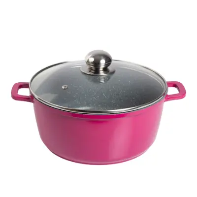 Maison D'Amelie Fazék non-stick, márványos, 24cm