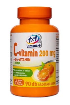 C-vitamin+D3+Cink (90 db)