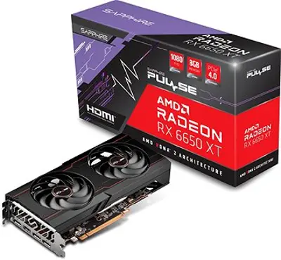 SAPPHIRE PULSE Radeon RX 6650 XT GAMING OC 8G videókártya