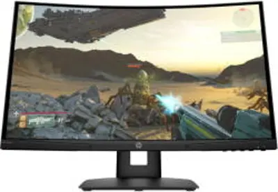 HP X24c Ívelt Gaming monitor, 24", Full HD, 144Hz, FreeSync, Display Port, HDMI, Pivot mód (9FM22AA)