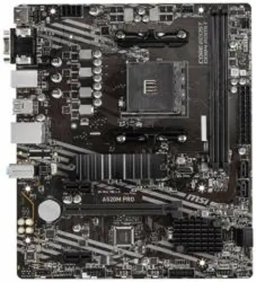 MSI A520M PRO Alaplap, Socket AM4