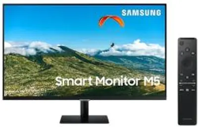 Samsung S32AM500NU SMART monitor távirányítóval, 32", FullHD, 1920x1080, HDR10, beépített Wifi, Bluetooth, hangszóró, HDMI