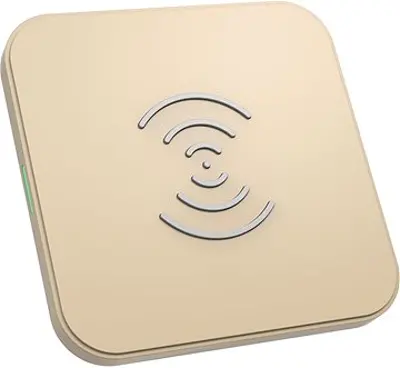 Choetech 10W single coil wireless charger pad-golden vezeték nélküli töltő