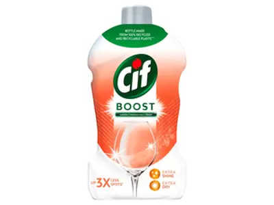 Cif Shine & Dry Boost Mosogató öblítőszer, 450ml