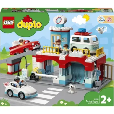 LEGO® DUPLO Town 10948 Parkolóház és autómosó