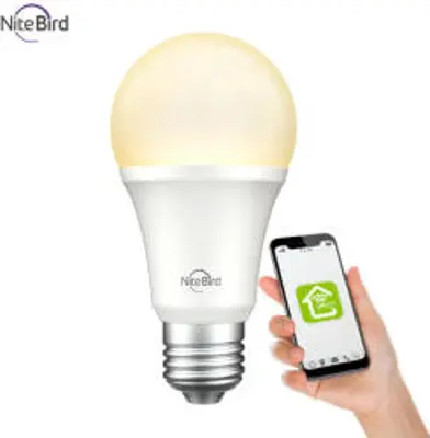 NITEBIRD WB2 Smart WI-FI-s fehér LED izzó E27 / 230V 8W LB1)