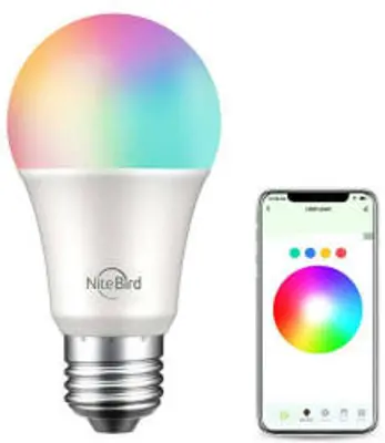 NITEBIRD WB4 Smart Wi-Fi-s RGB LED izzó E27 / 230V 8W