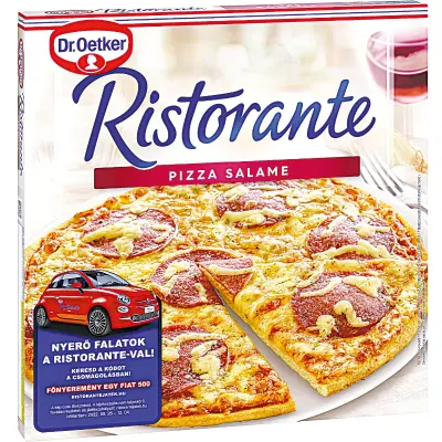 Dr. Oetker Ristorante pizza (szalámis/4 sajtos)