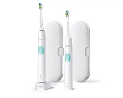 Sonicare ProtectiveClean 4300 Szónikus elektromos fogkefe dupla csomag HX6807/35