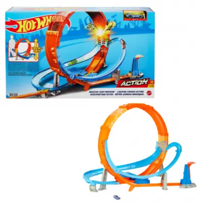 Hot Wheels óriás hurok versenypálya