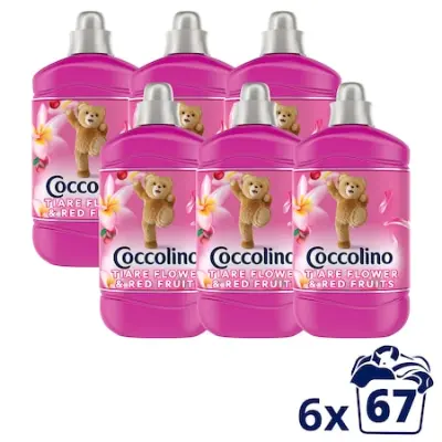 COCCOLINO öblítő, 6x67 mosás, 6x1680ml, többféle