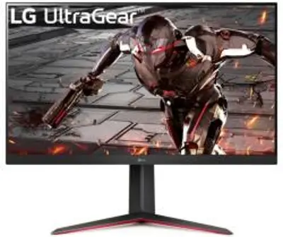 LG UltraGear 32GN650-B Gaming monitor, 31.5", VA, WQHD, 2560x1440, 165Hz, 1ms, FreeSync, HDR, HDMI, DP, Pivot (32GN650-B.BEU)