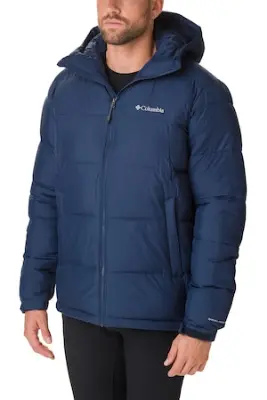 Columbia, Pike Lake™ kapucnis bélelt télikabát, Tengerészkék (S-2XL)