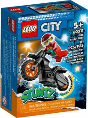 LEGO City 60311 Fire kaszkadőr motorkerékpár