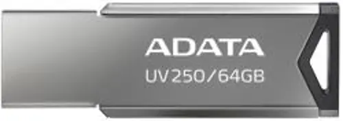 ADATA UV250 USB Memória, 64 GB, 2.0, fekete (AUV250-64G-RBK)