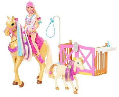 Mattel Barbie Póni kiegészítőkkel