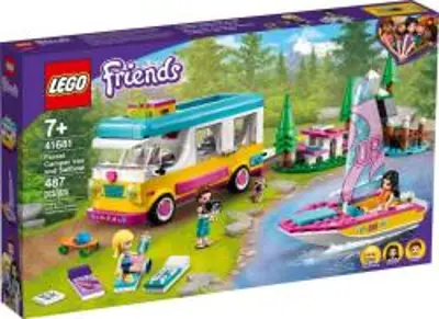 LEGO Friends Erdei lakóautó és vitorlás (41681)